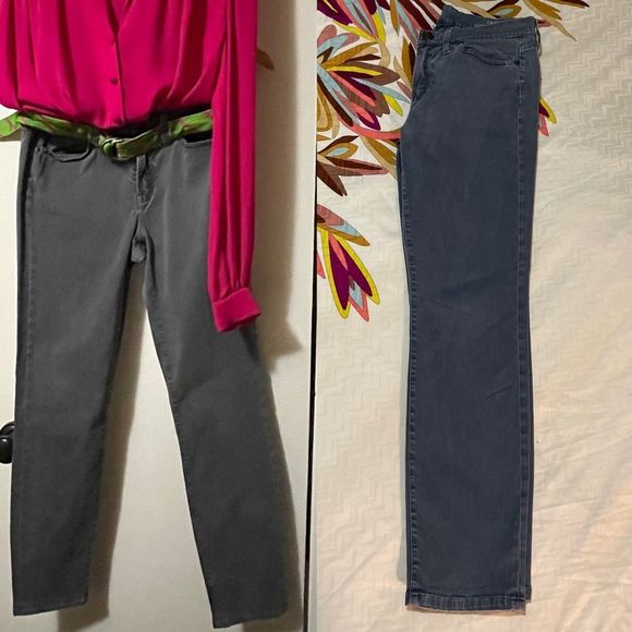 J.Crew Toothpick Chino in Gray, Sz 28, Line new - Picture 2 of 8